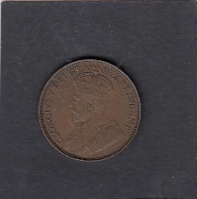 Beschrijving: 1 Cent GEORGE V